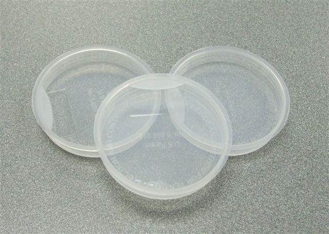 Clear Replacement Lids - Box of 25